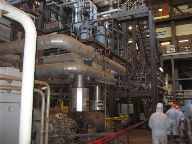 ringlock scaffolding used in construction project